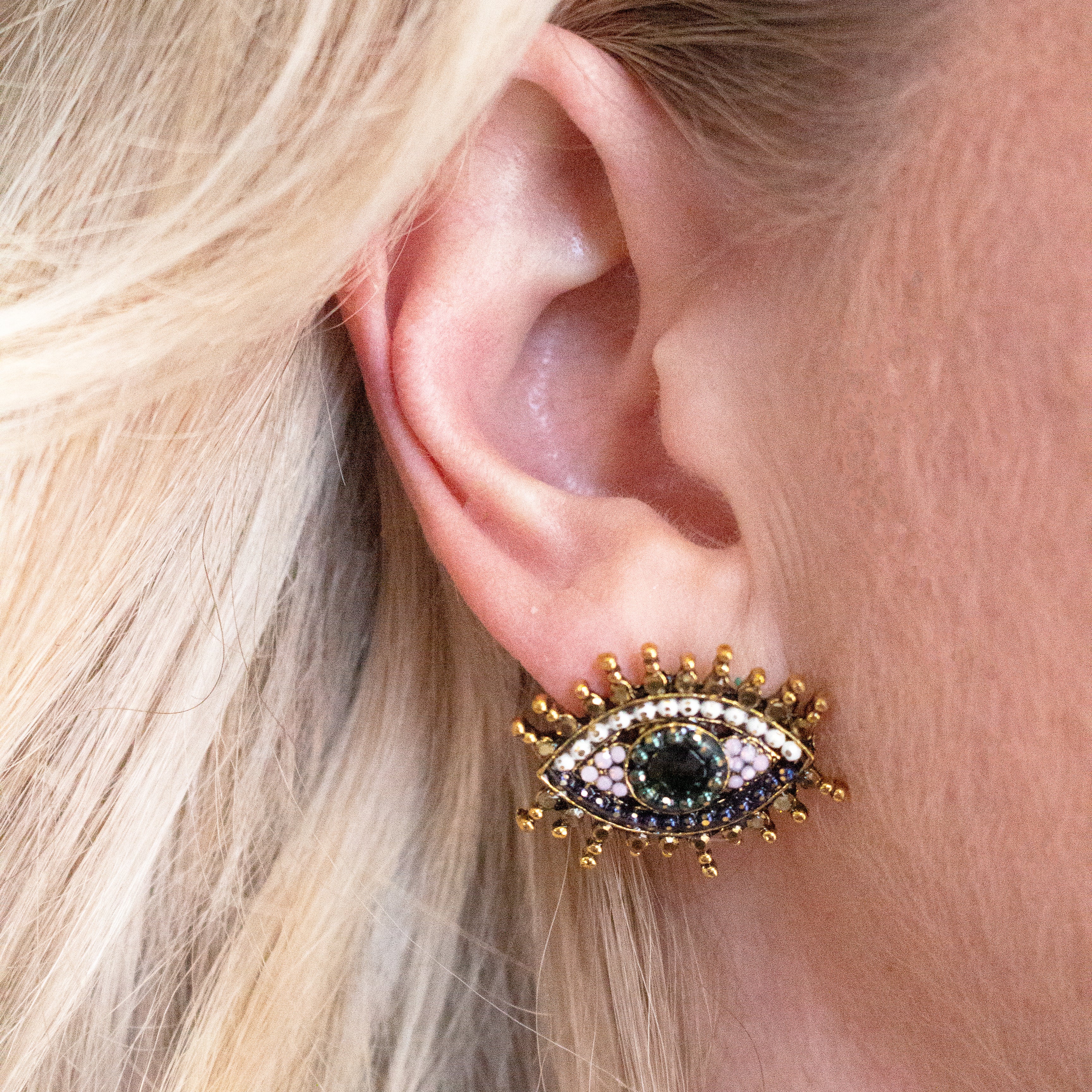 Buy Revere 9ct Rose Gold and Silver Heart Stud Earrings | Womens earrings |  Argos